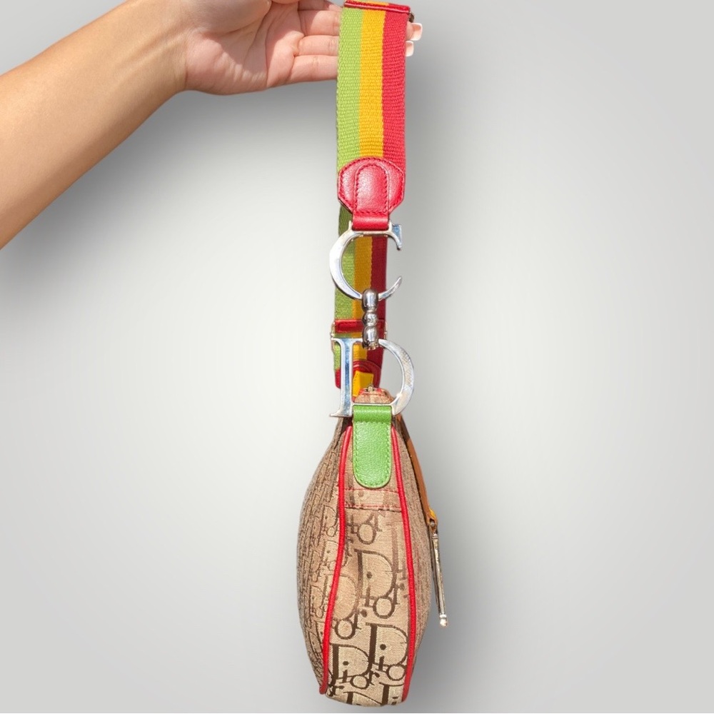 Christian Dior Rasta Mania Saddle Bag 💥 - Picture 3 of 12